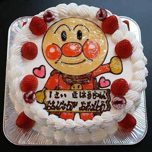 ロレーヌ洋菓子店 世界にひとつだけのお誕生日ケーキ キャラクターケーキ 似顔絵ケーキ イラストケーキ 東京 都内 手描き 手書き